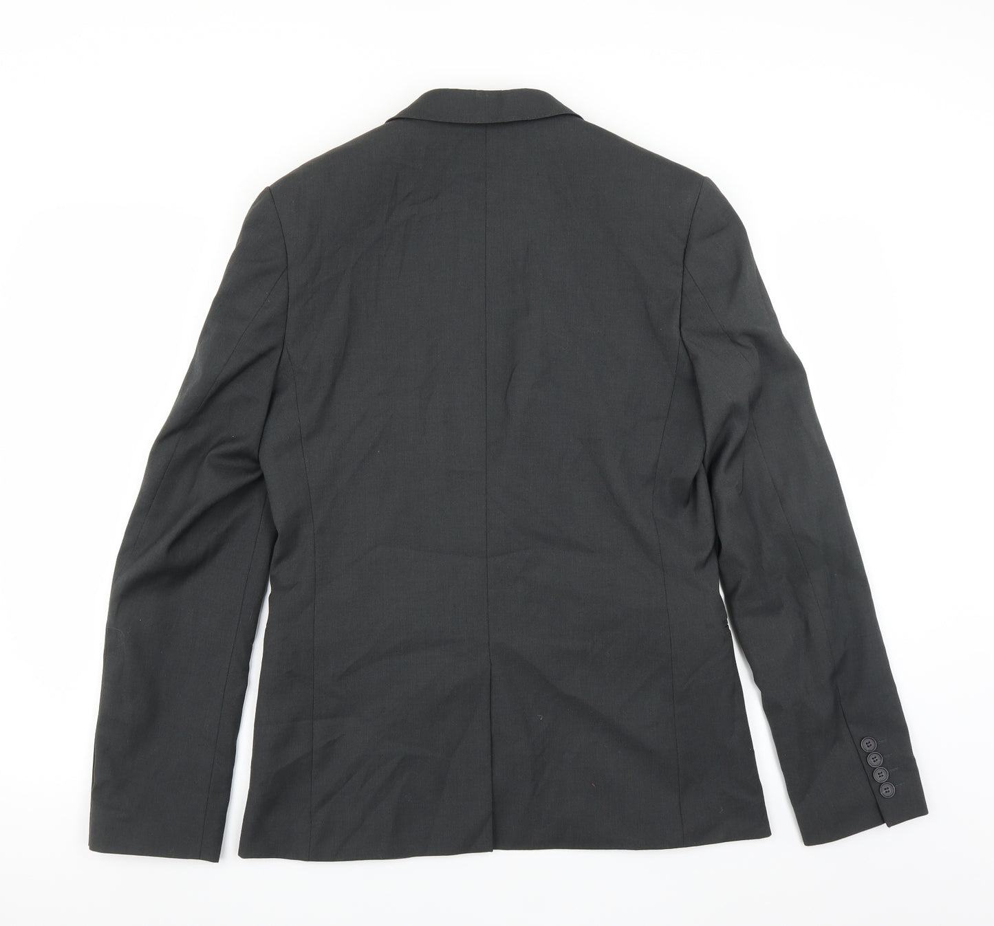 Topman Mens Grey   Jacket Suit Jacket Size 38