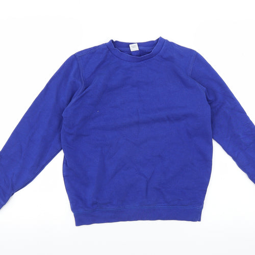Sainsburys Boys Blue   Pullover Sweatshirt Size 9 Years
