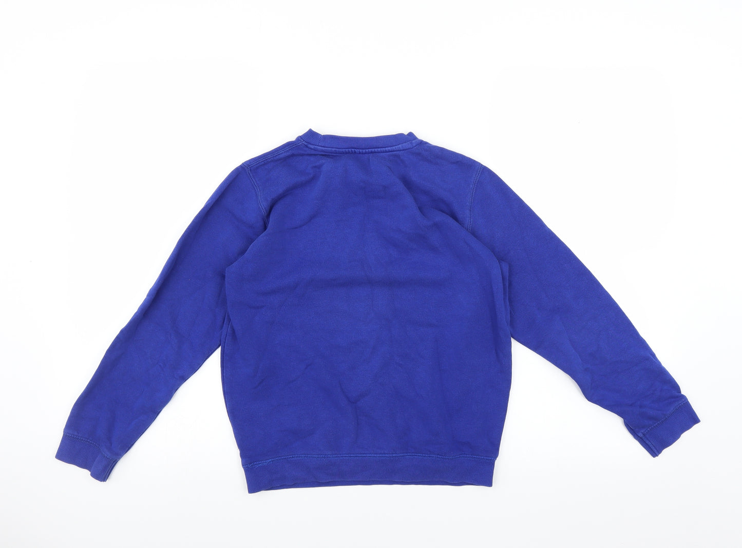 Sainsburys Boys Blue   Pullover Sweatshirt Size 9 Years