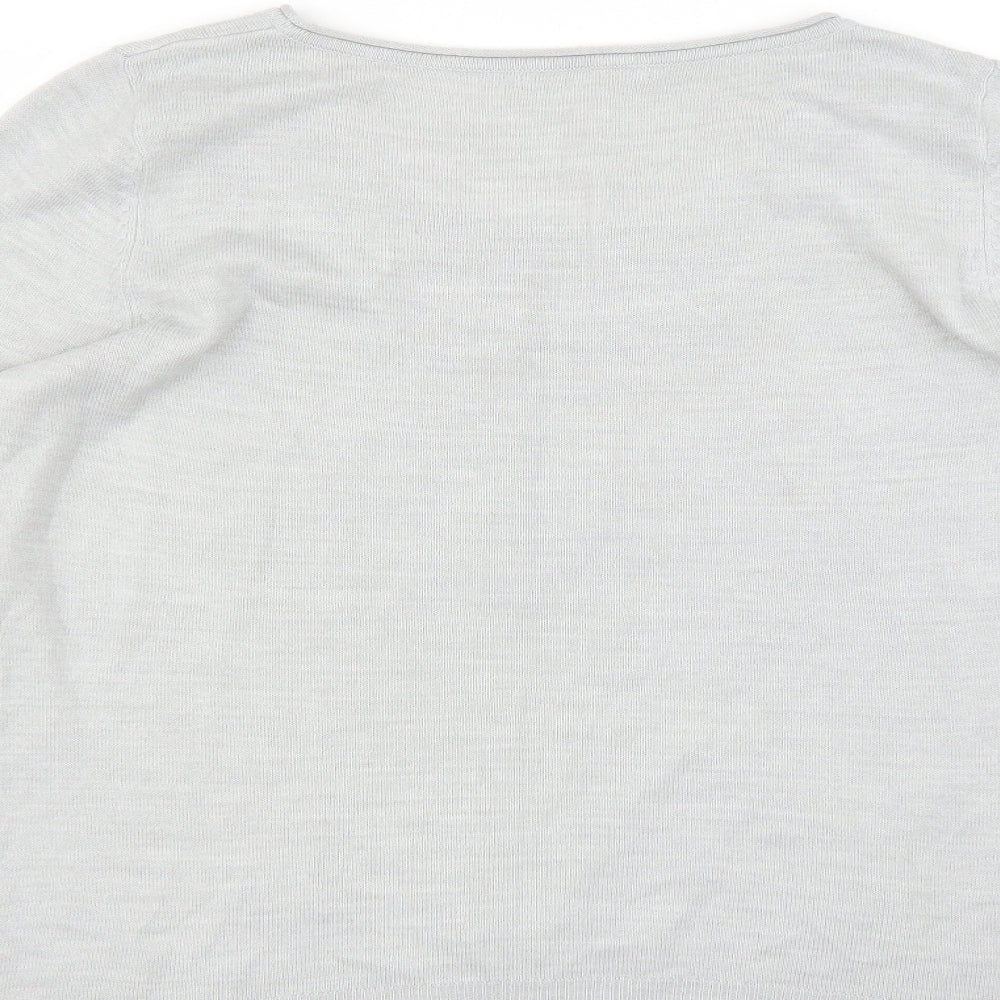 Marks and Spencer Womens Grey   Pullover Jumper Size 16