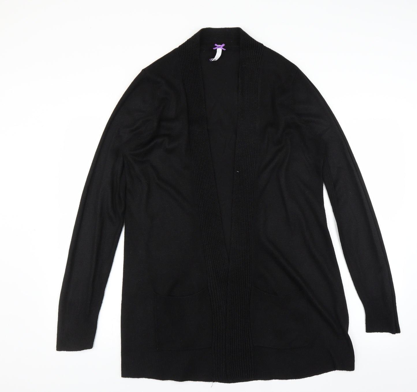 BHS Womens Black   Cardigan Jumper Size 14