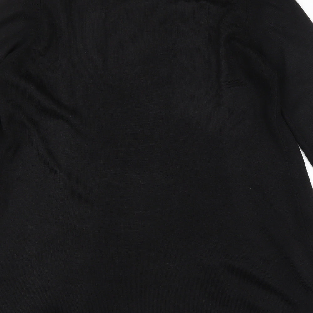 BHS Womens Black   Cardigan Jumper Size 14