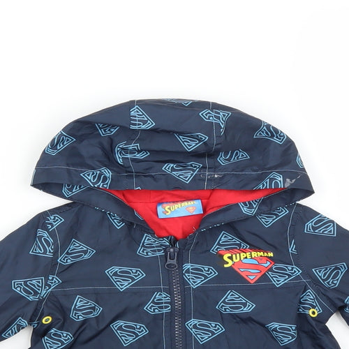 superbaby Baby Blue   Jacket  Size 12-18 Months  - superman