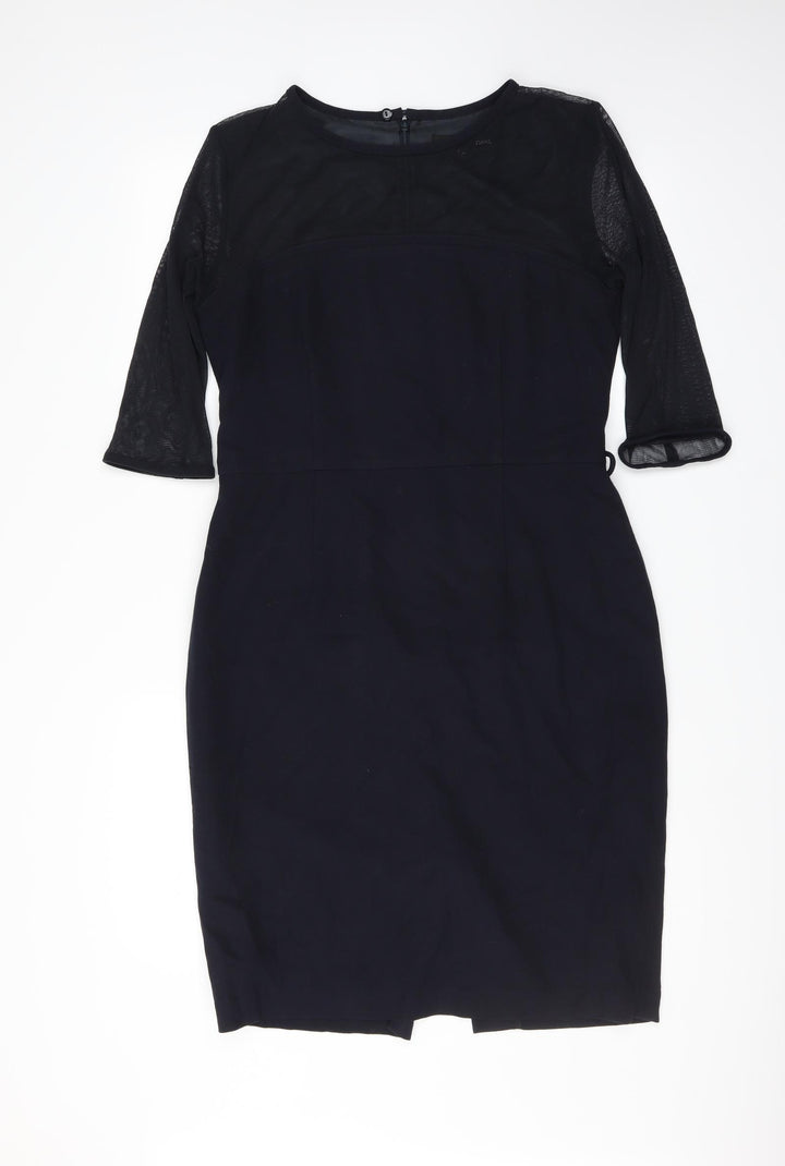 NEXT Womens Blue Sheath Size 14