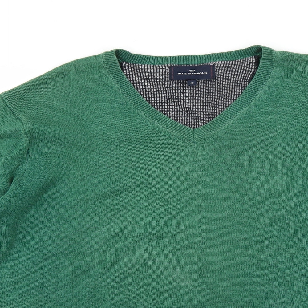 Marks and Spencer Womens Green   Pullover Jumper Size M