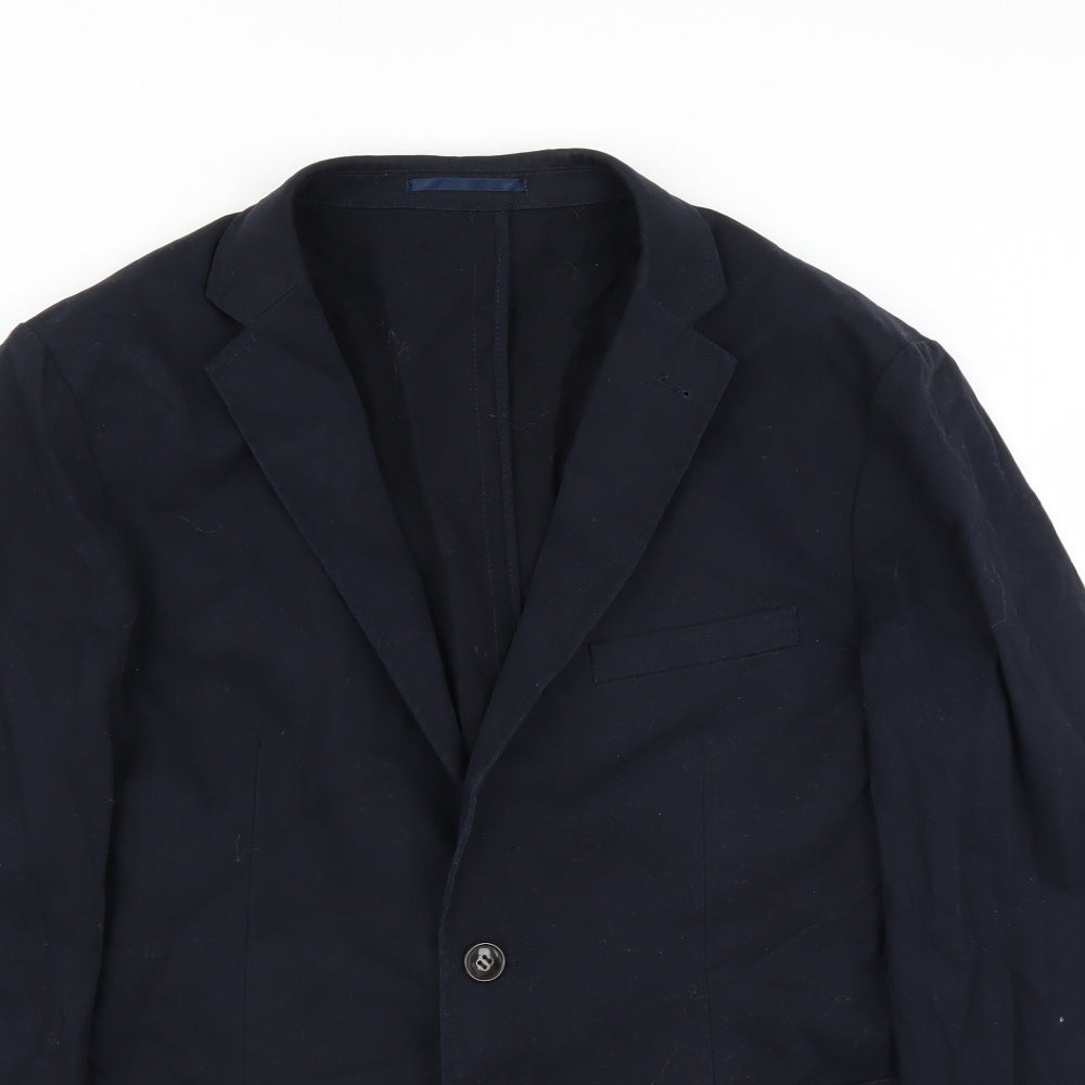 Sainsburys Mens Blue   Jacket Blazer Size 40  - short