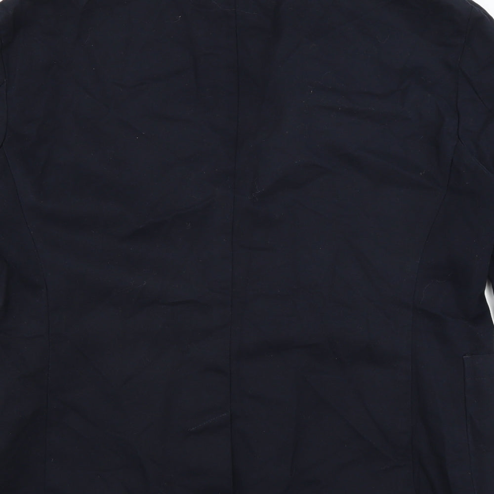 Sainsburys Mens Blue   Jacket Blazer Size 40  - short