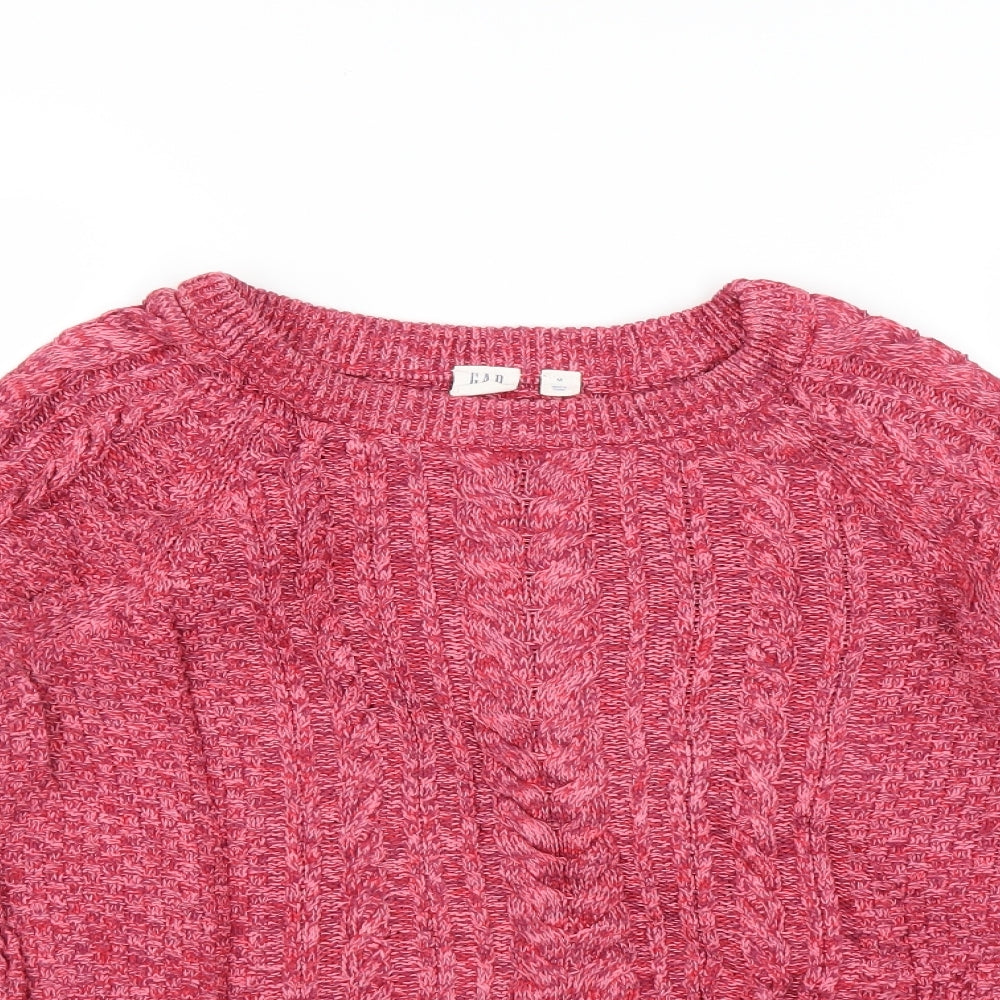 Gap Womens Pink   Pullover Jumper Size M