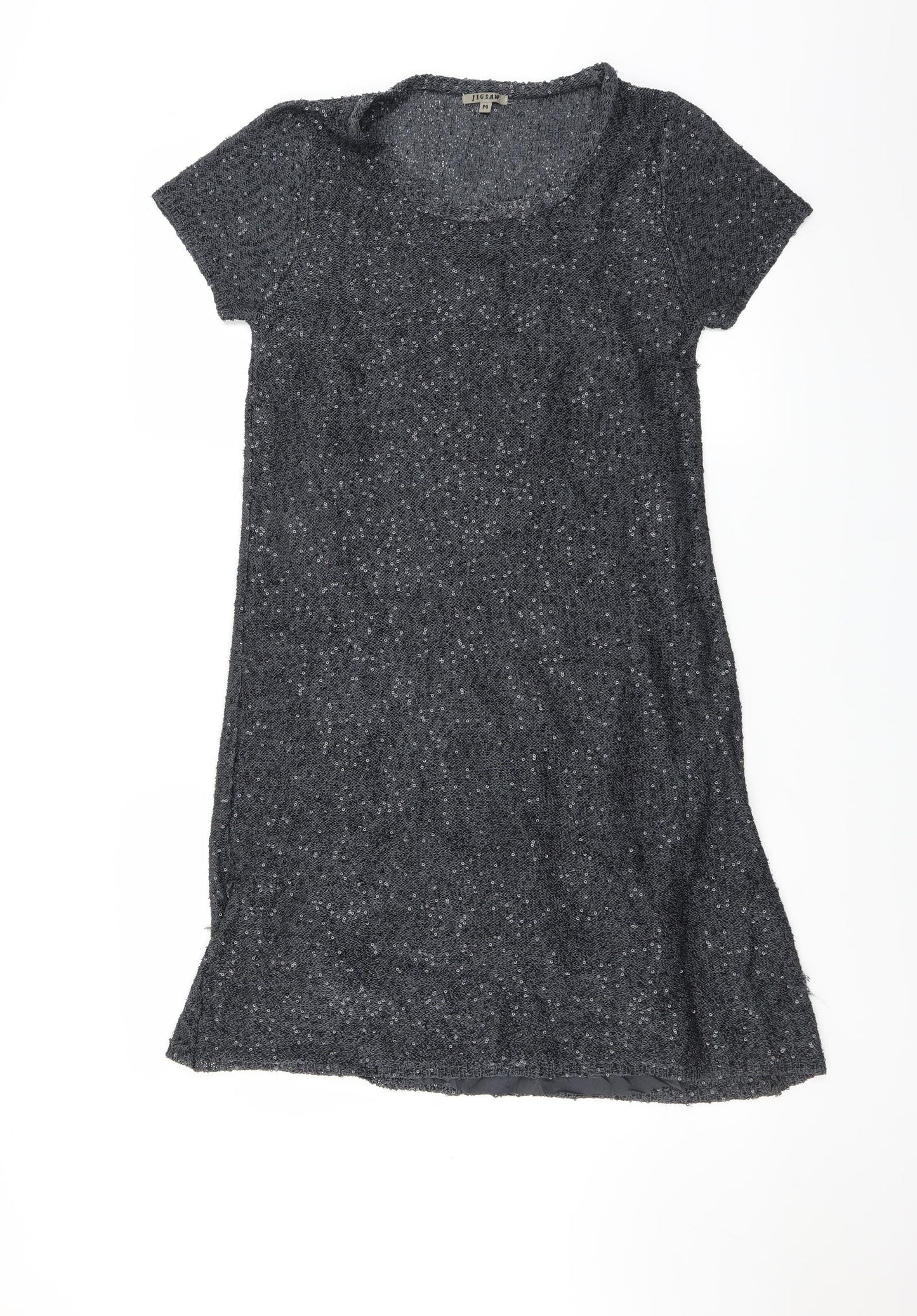 Jigsaw Womens Blue   Jumper Dress  Size M  - slip lining