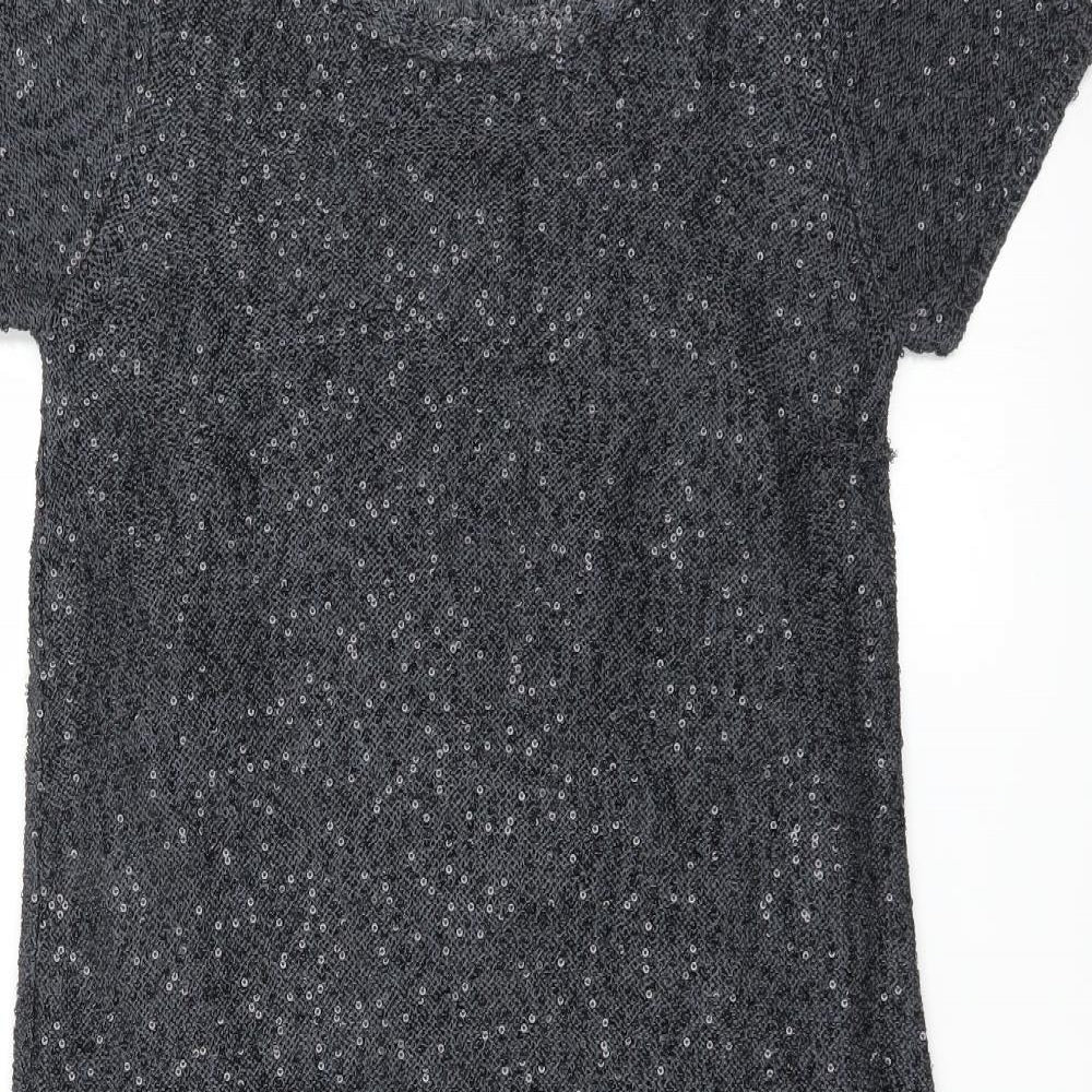 Jigsaw Womens Blue   Jumper Dress  Size M  - slip lining