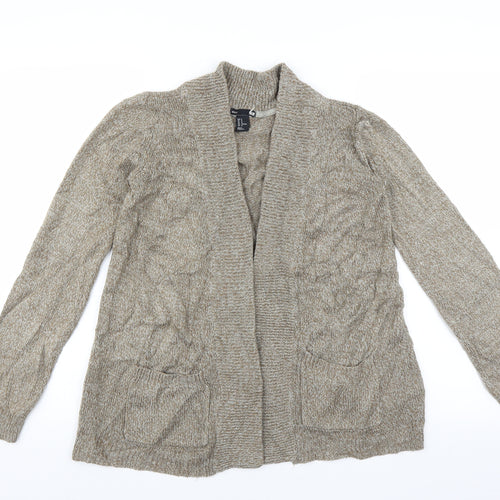 H&M Womens Beige   Cardigan Jumper Size M