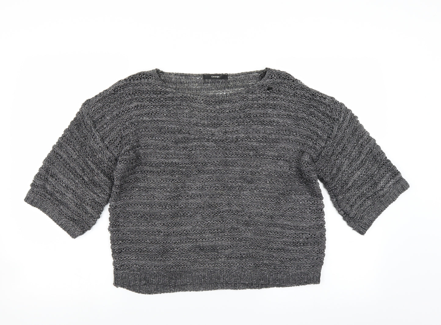 George Womens Grey   Pullover Jumper Size 14