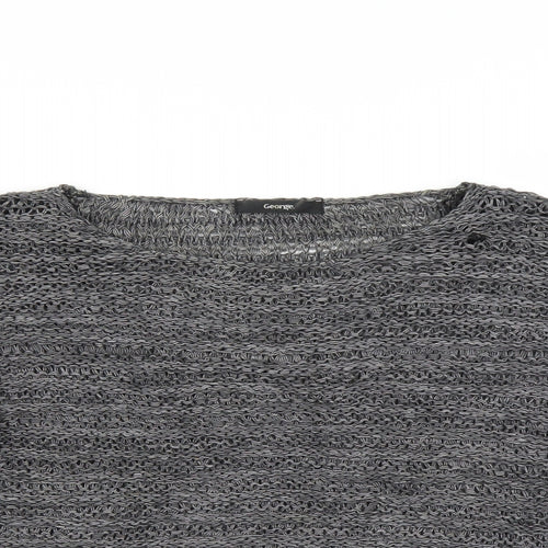 George Womens Grey   Pullover Jumper Size 14