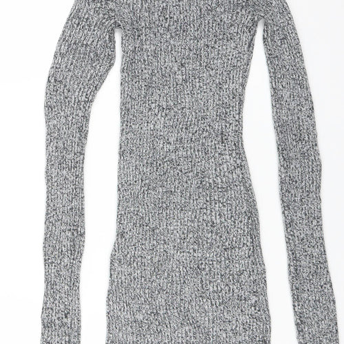 H&M Womens Grey   Pullover Jumper Size XS