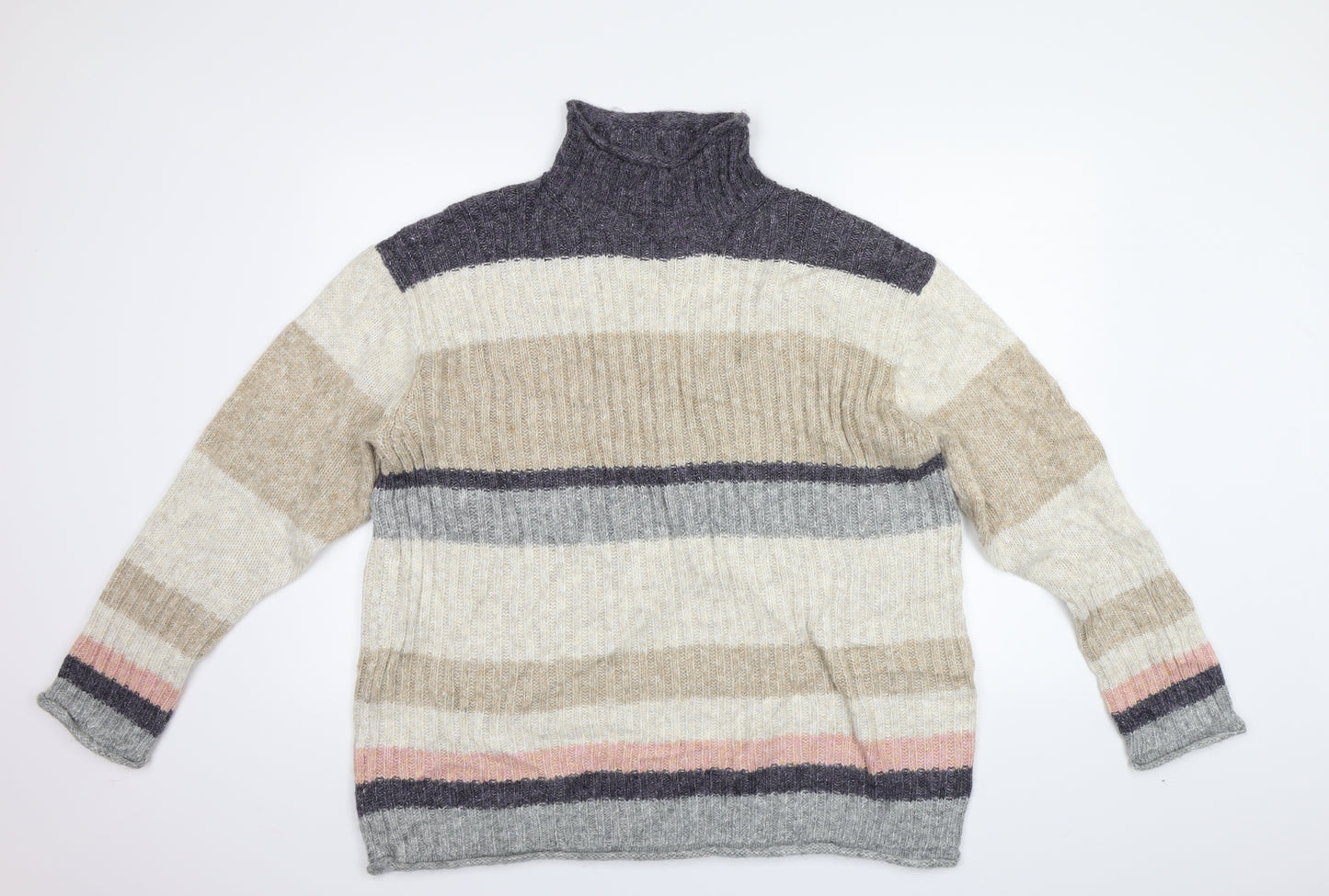 M&S Collection Mens Multicoloured   Pullover Jumper Size L