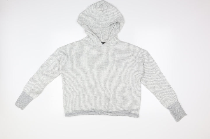 Primark Womens Grey   Pullover Hoodie Size XS