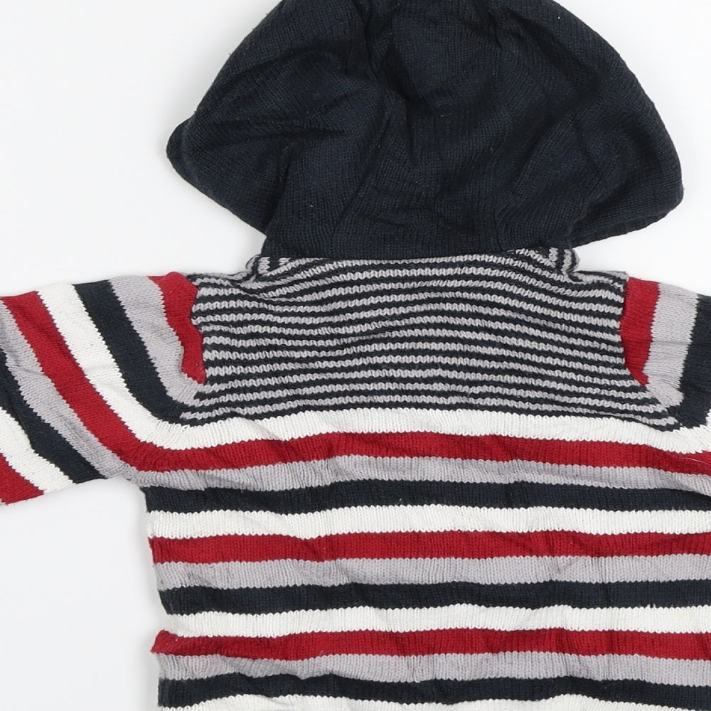 Terre de Marins  Multicoloured Striped  Cardigan Jumper Size 9-12 Months
