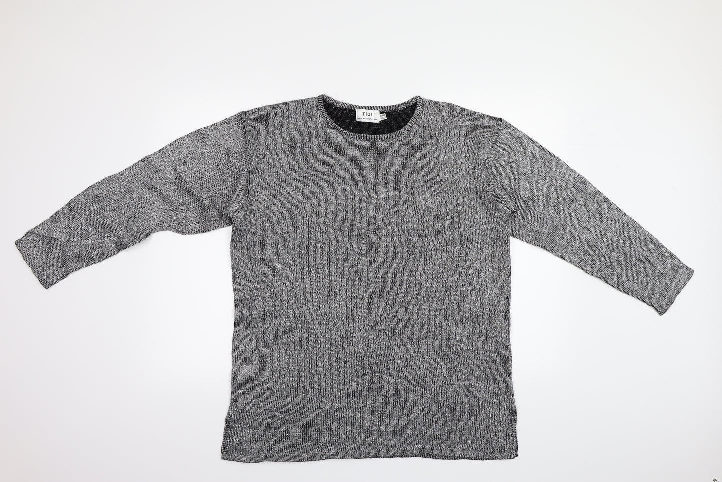 TIGI Exclusive Womens Silver   Pullover Sweatshirt One Size