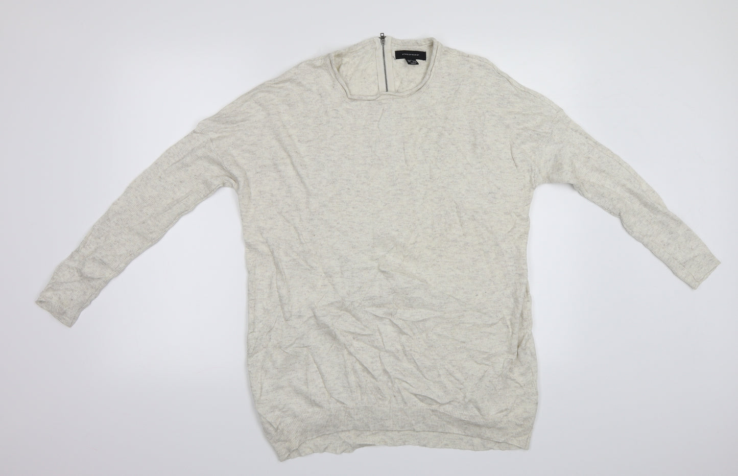 Atmosphere Womens Ivory   Pullover Sweatshirt Size 14