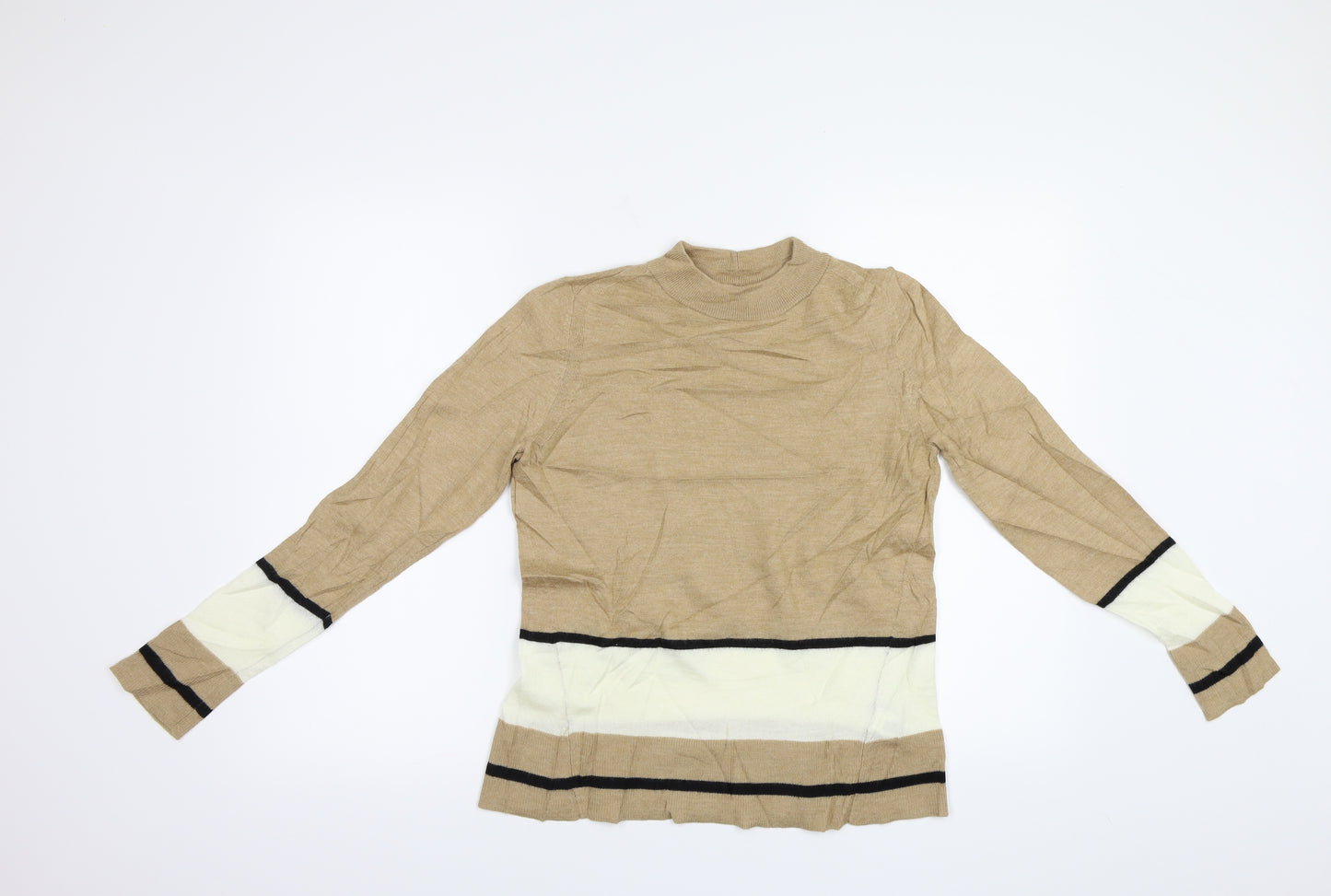 NEXT Womens Multicoloured Check  Pullover Sweatshirt Size 12