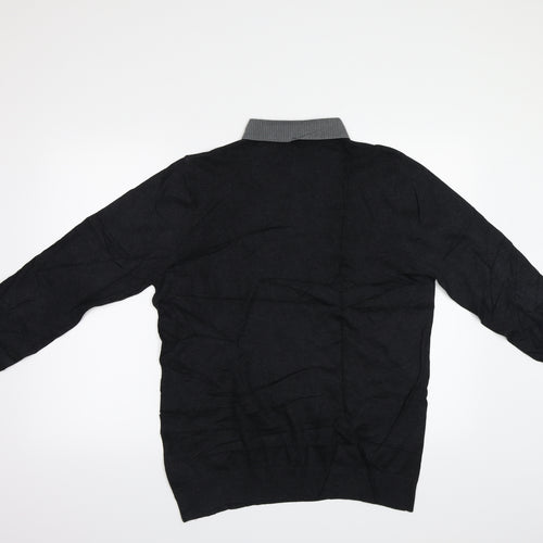 NEXT Mens Black   Pullover Sweatshirt Size M