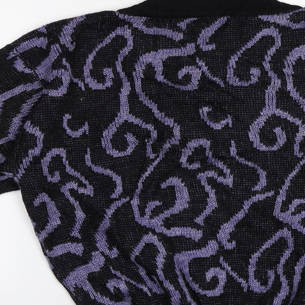 Fischer Mens Multicoloured Paisley  Cardigan Jumper One Size