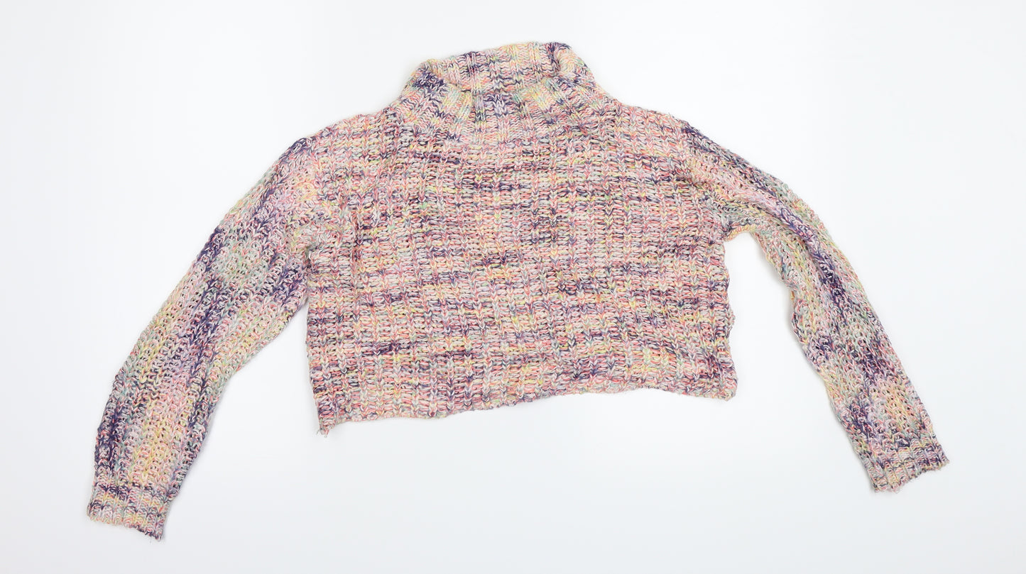 Missguided Womens Multicoloured   Pullover Jumper Size 8