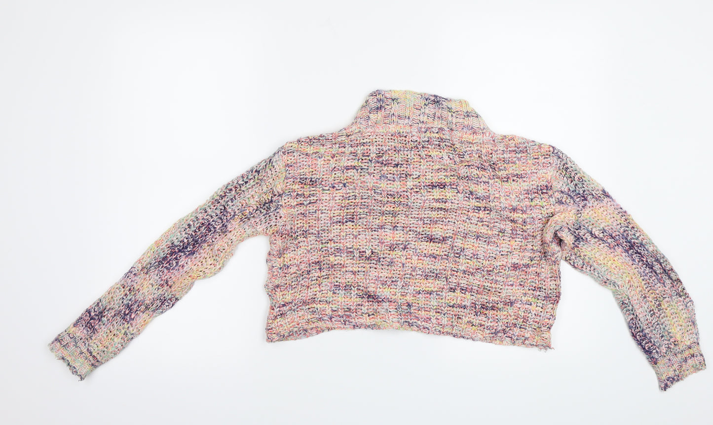 Missguided Womens Multicoloured   Pullover Jumper Size 8