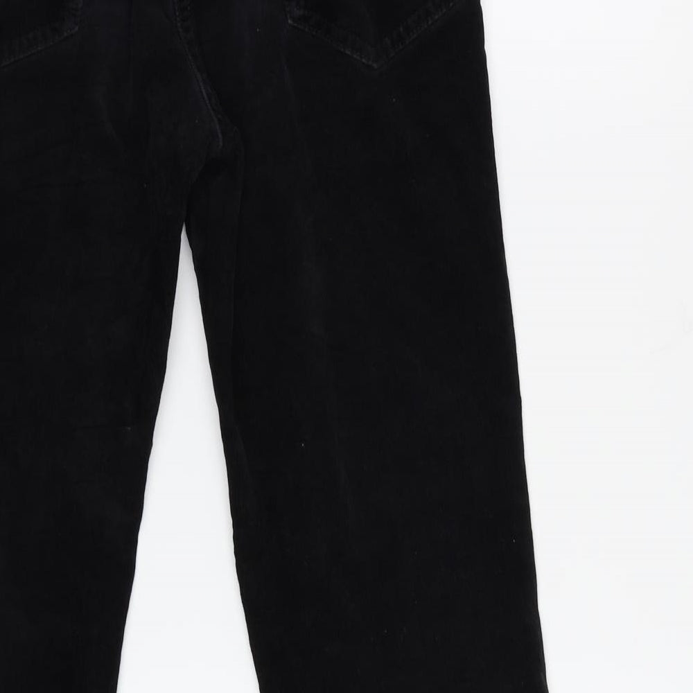 M&S Womens Black   Trousers  Size 30 L29 in