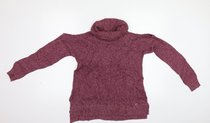 Hollister Womens Purple Pullover Jumper Size S