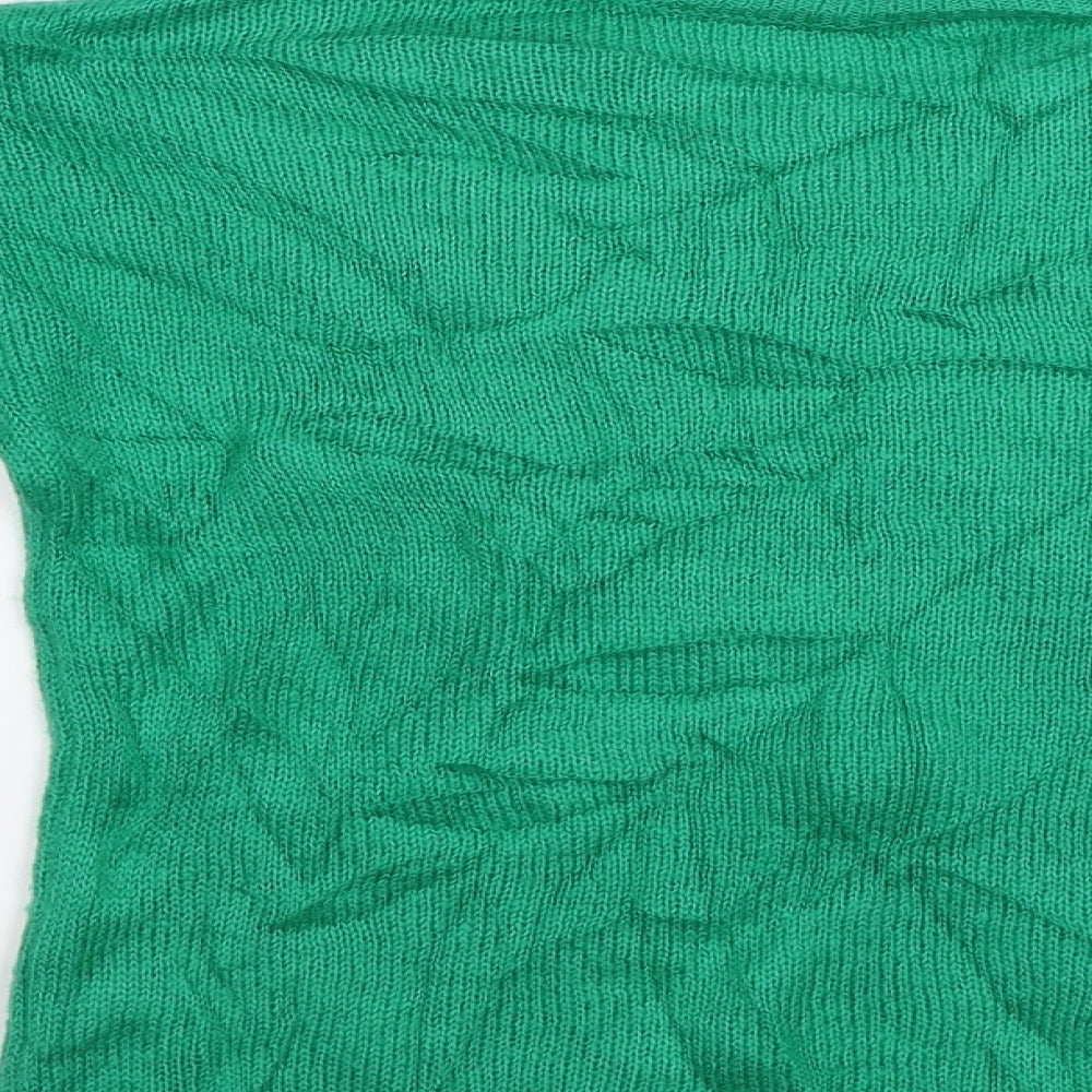 ASOS Womens Green   Pullover Jumper Size 6  - Christmas Jumper