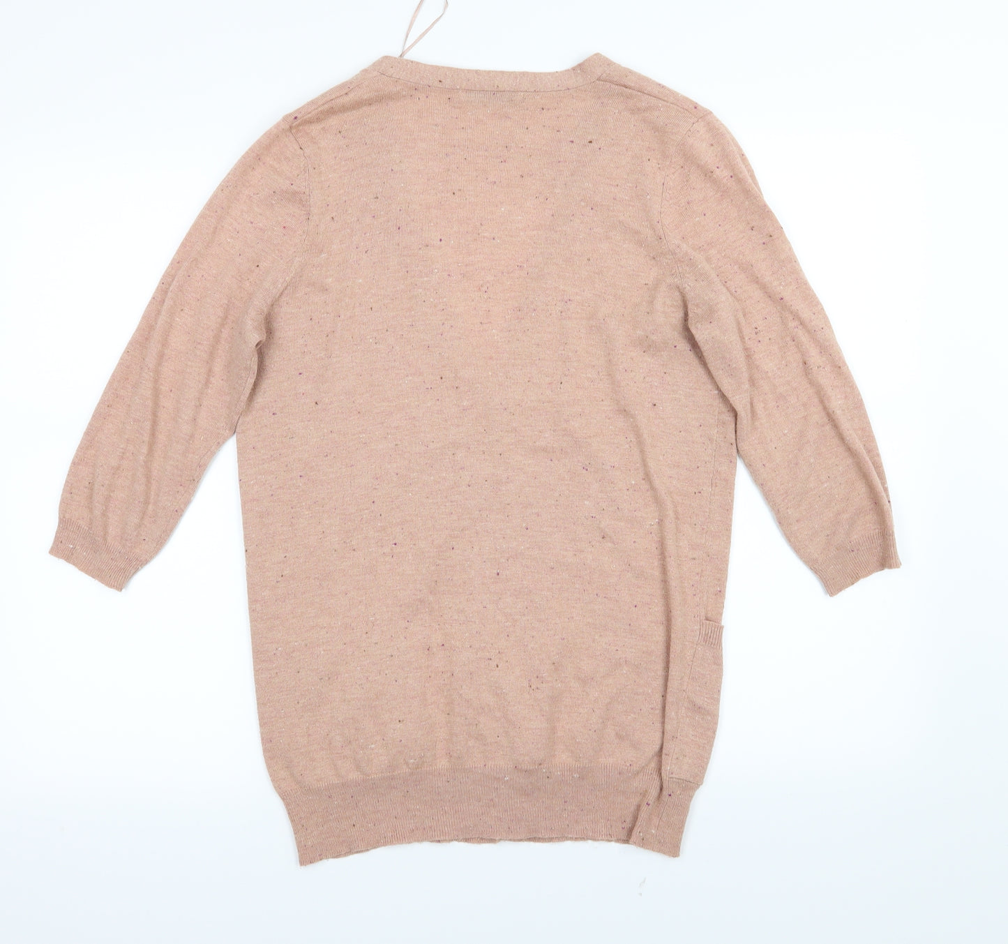 George Womens Pink  Knit Cardigan Jumper Size 12