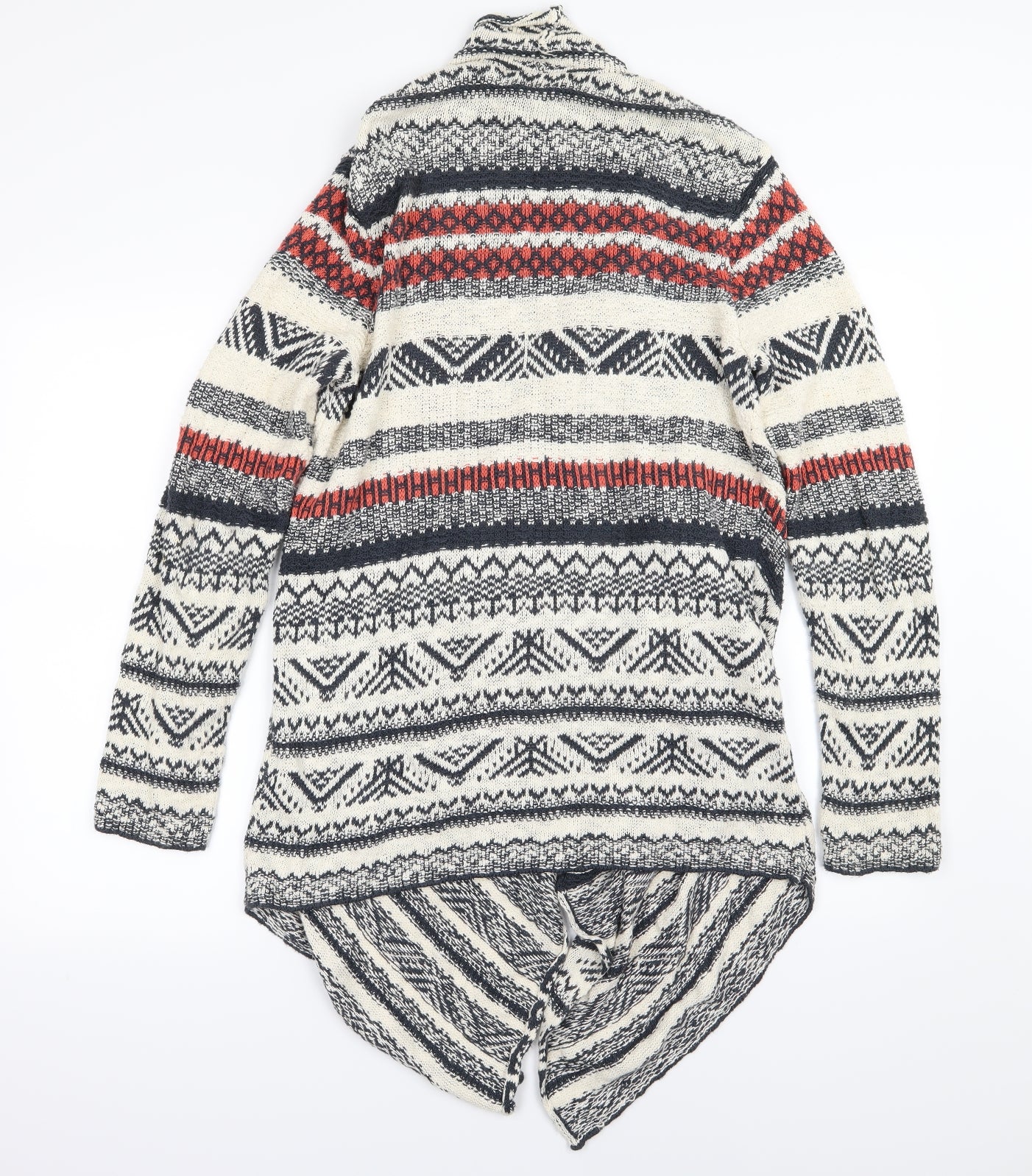 George Womens Multicoloured Striped Knit Cardigan Jumper Size 12  - Waterfall