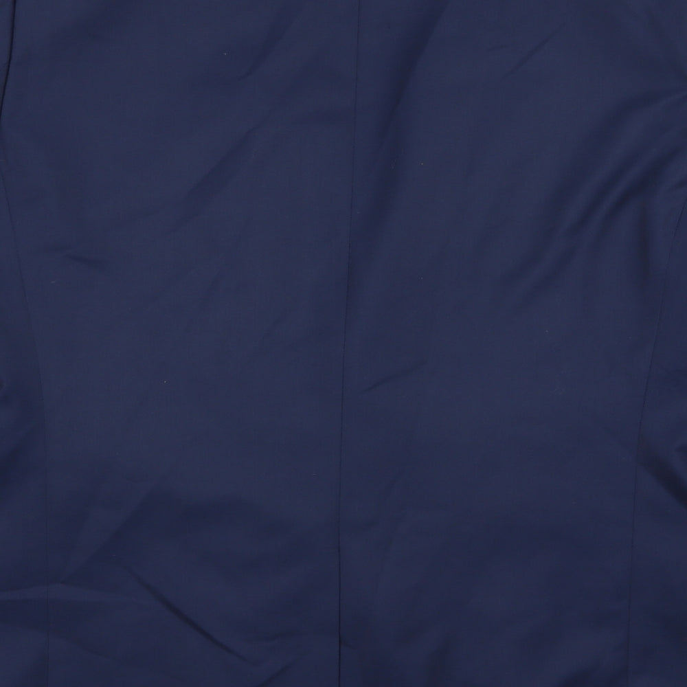 Jacamo Mens Blue  Rayon Jacket Suit Jacket Size 44
