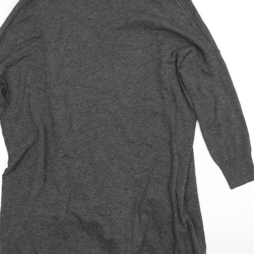 Atmosphere Womens Grey  Knit Cardigan Jumper Size 10