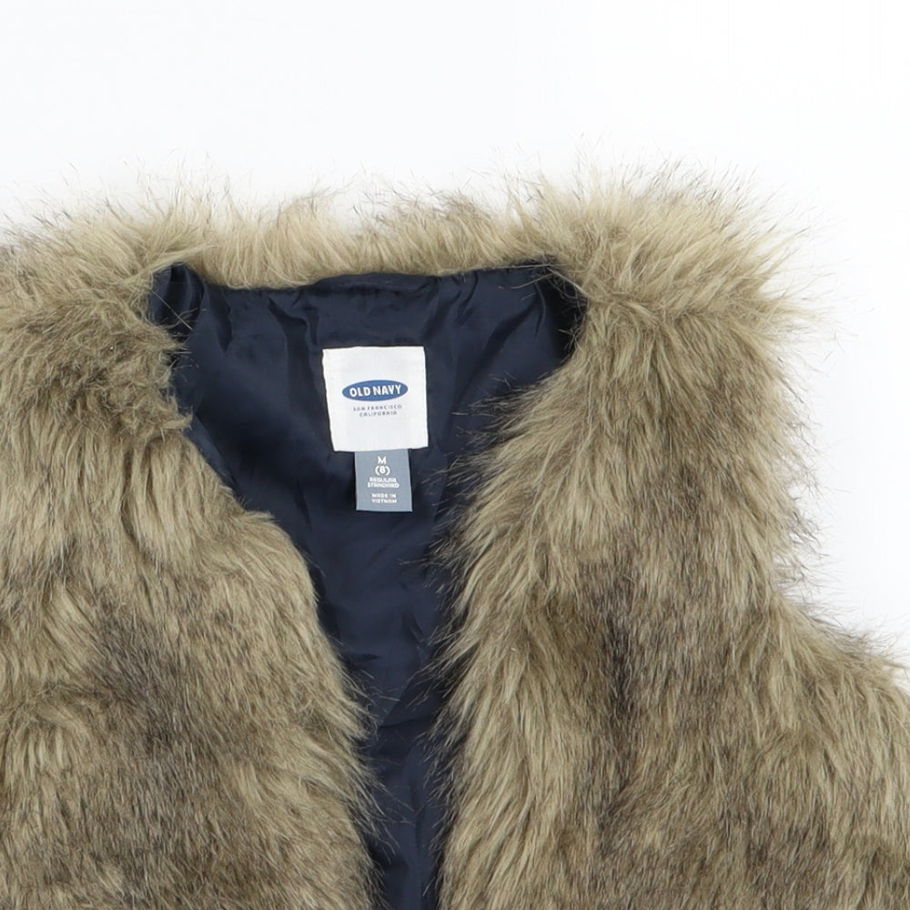 Old Navy Womens Brown   Gilet Jacket Size 8