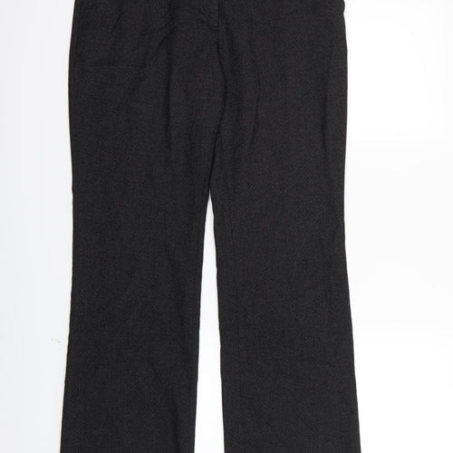 NEXT Womens Grey  Rayon Trousers  Size 10 L30 in