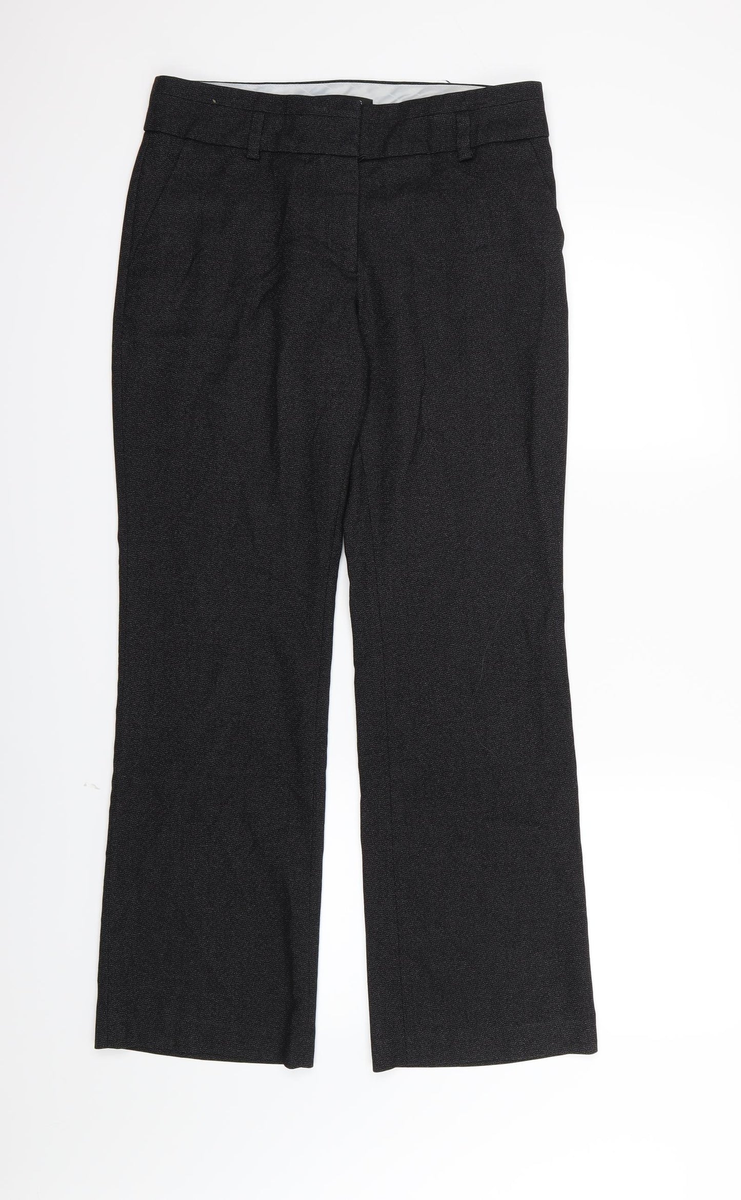 NEXT Womens Grey  Rayon Trousers  Size 10 L30 in