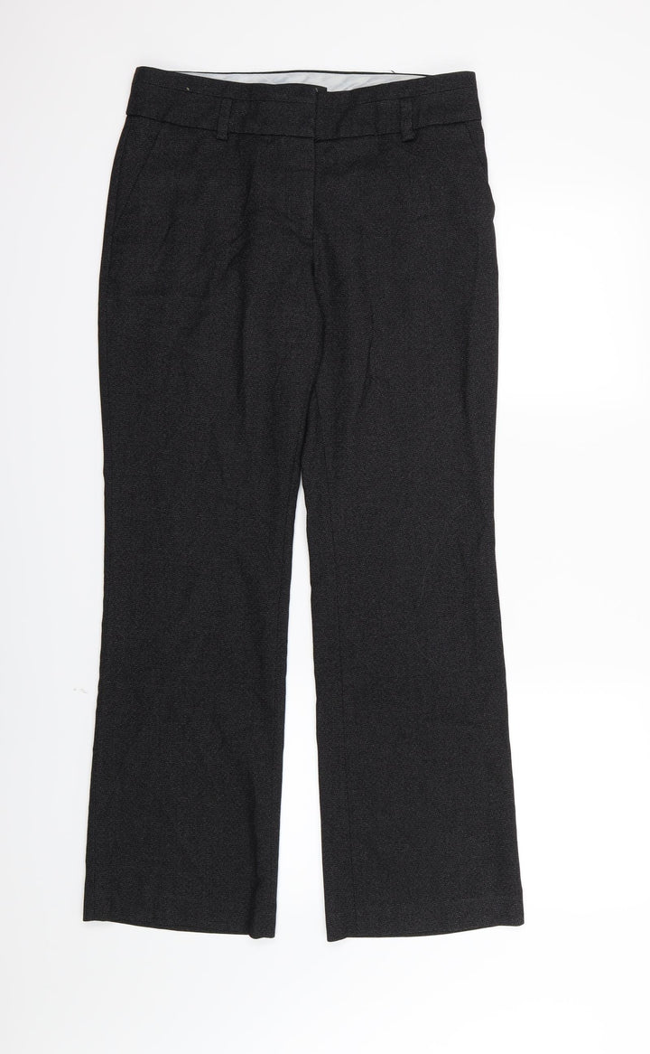 NEXT Womens Grey  Rayon Trousers  Size 10 L30 in