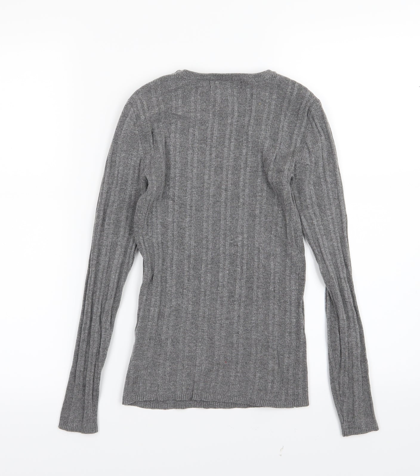 Primark Womens Grey  Knit Pullover Jumper Size S