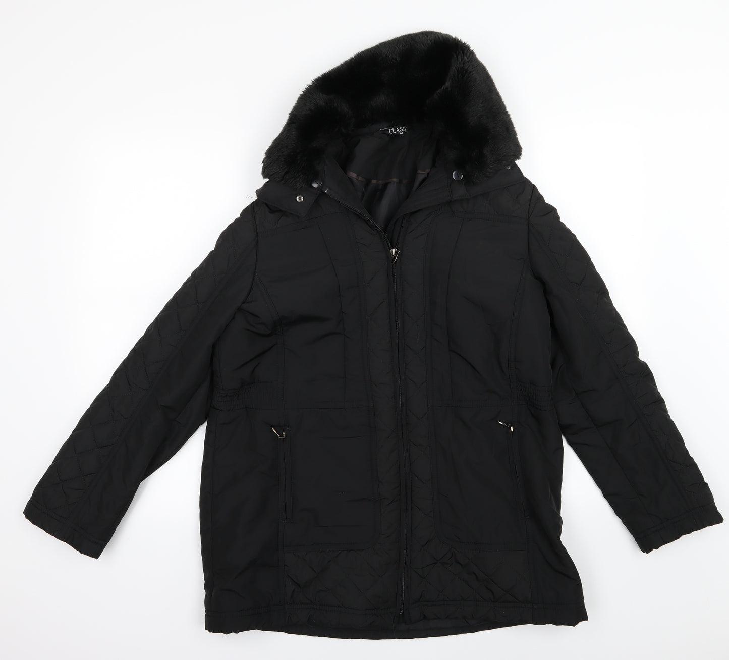 Classic Womens Black   Jacket  Size 12