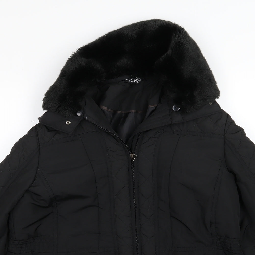 Classic Womens Black   Jacket  Size 12