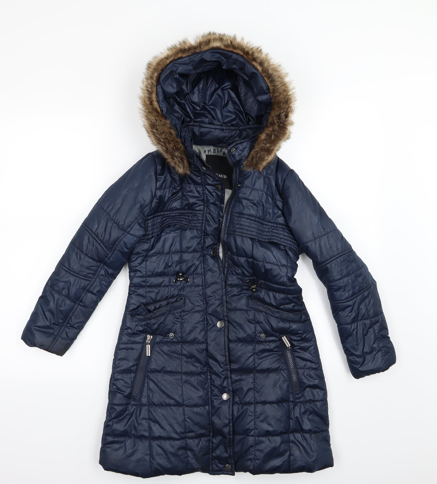 Feraud Girls Blue   Basic Coat Coat Size 7-8 Years