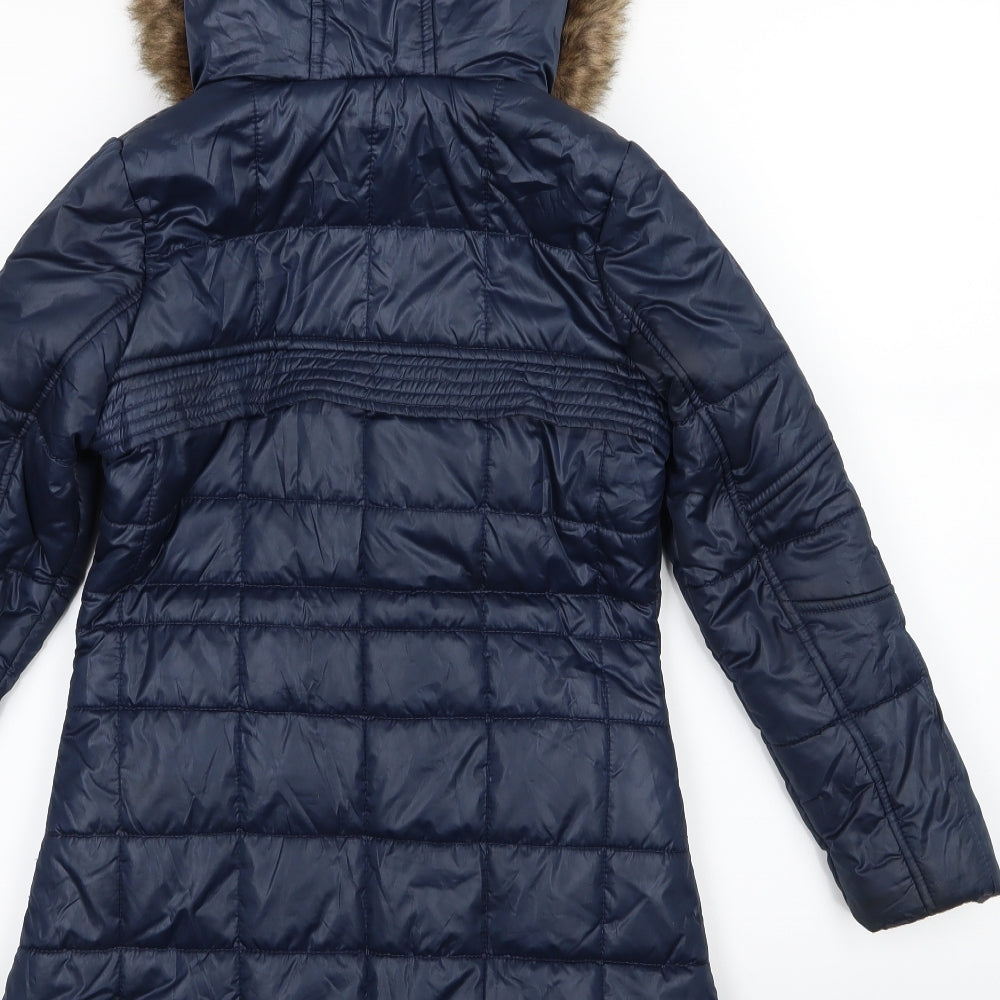 Feraud Girls Blue   Basic Coat Coat Size 7-8 Years