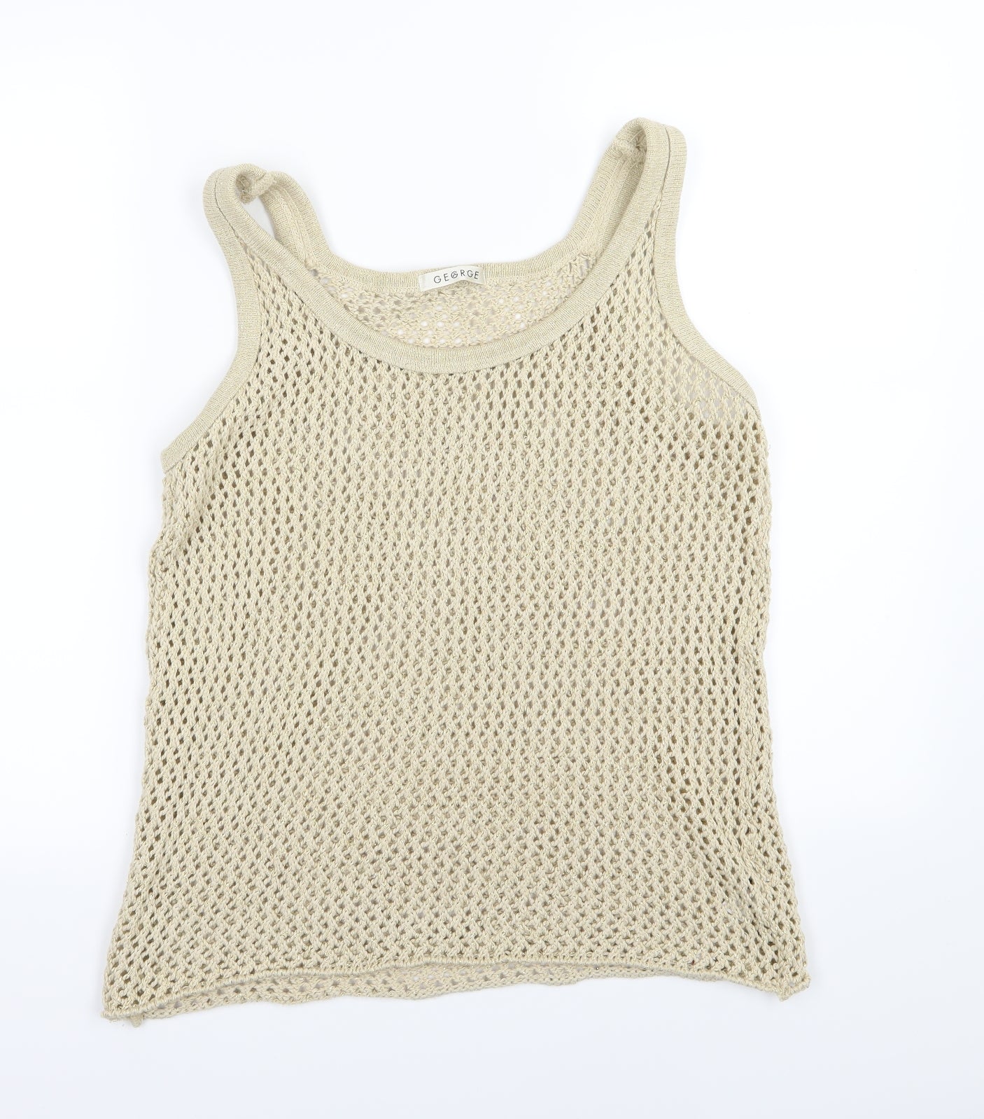 George Womens Beige  Knit Pullover Jumper Size 20