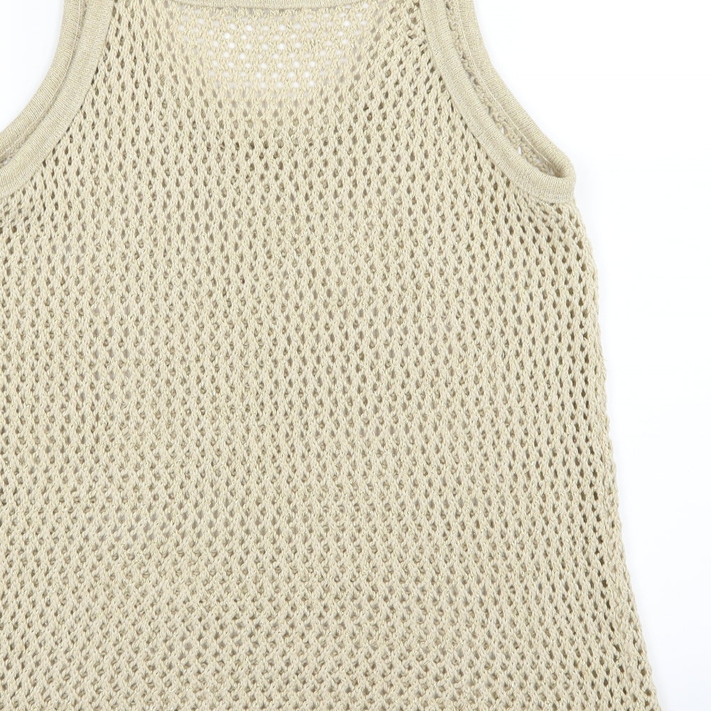 George Womens Beige  Knit Pullover Jumper Size 20