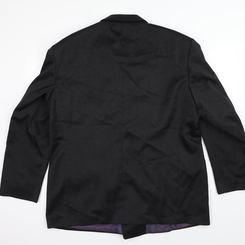 REMUS Mens Grey  Rayon Jacket Suit Jacket Size 46