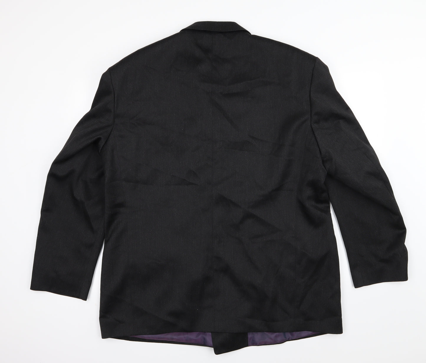 REMUS Mens Grey  Rayon Jacket Suit Jacket Size 46