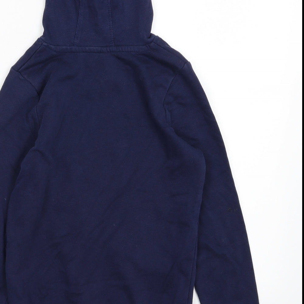 George Girls Blue  Jersey Pullover Hoodie Size 9-10 Years  - lets sparkle