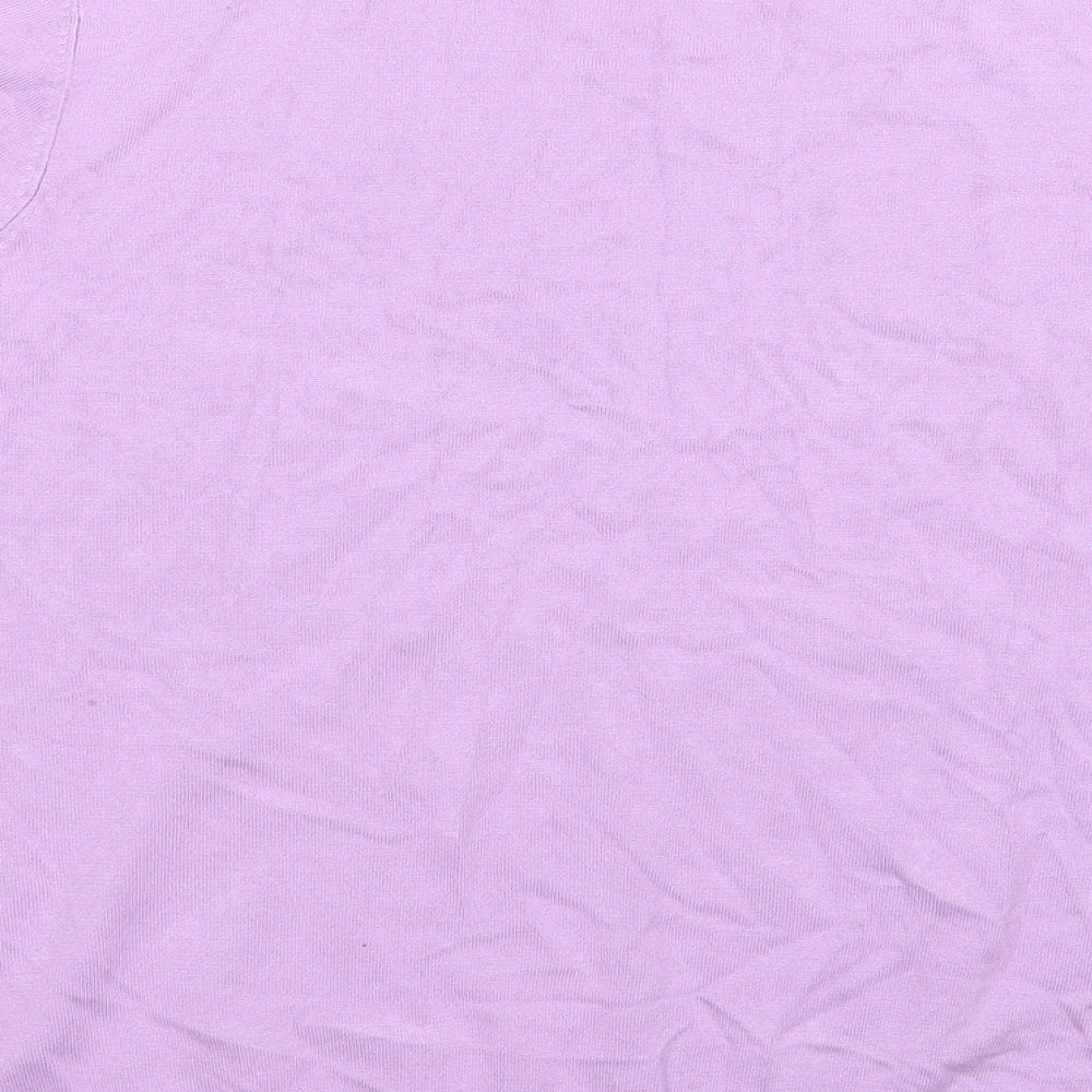 F&F Womens Purple  Knit Pullover Jumper Size 18